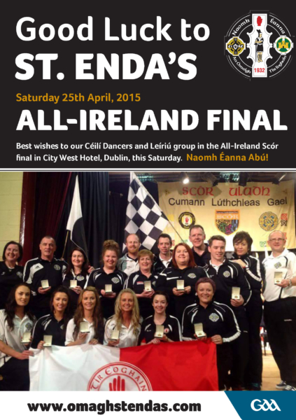 Scor Sinsir All-Ireland final 2015