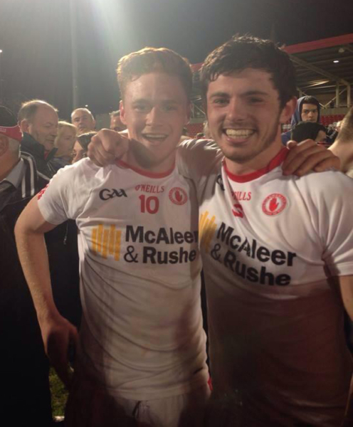 Congratulations to Conor Meyler and Ciaran McLaughlin on their Ulster U21 victory on Wednesday night.