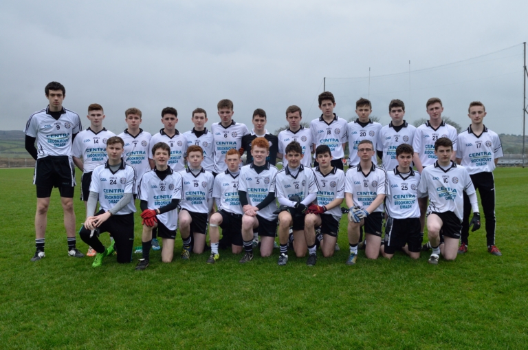 St. Enda's minors who were defeated in the opening round of the championship by a single point